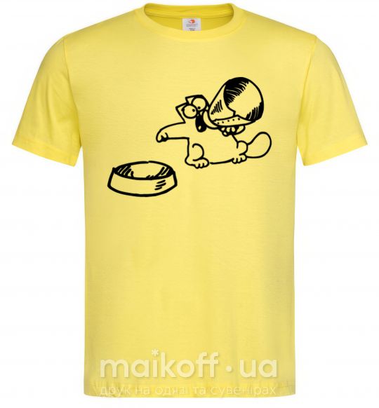 Чоловіча футболка Hungry Лимонний фото