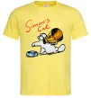 Мужская футболка Hungry Лимонный фото