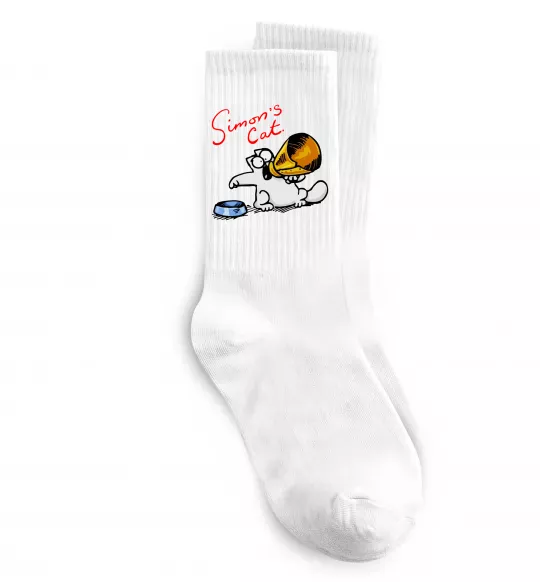 Носки Hungry Белый фото