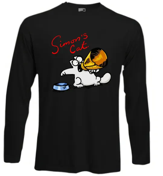 Лонгслив Hungry Черный фото