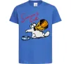 Дитяча футболка Hungry Яскраво-синій фото