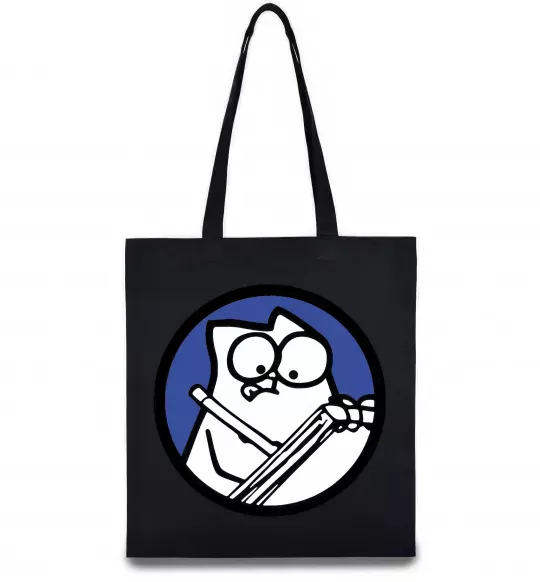 Эко-сумка Paint Черный фото