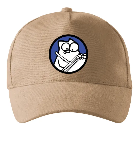 Кепка Paint Песочный фото