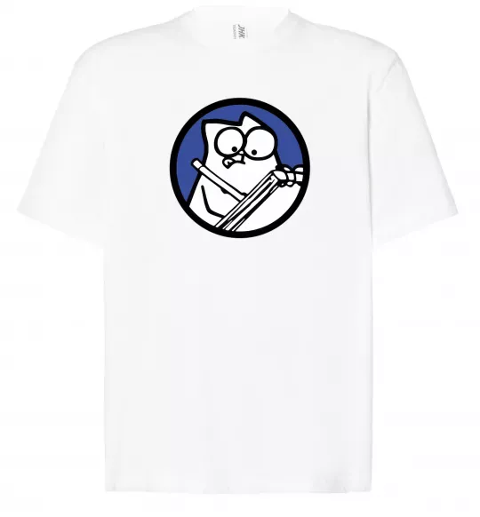 Футболка Оверсайз Paint Белый фото