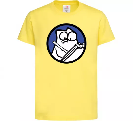 Детская футболка Paint Лимонный фото