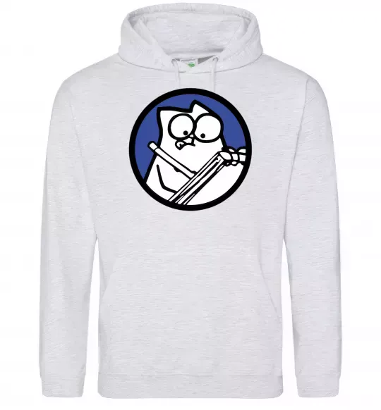 Чоловіча толстовка (худі) Paint Сірий меланж фото