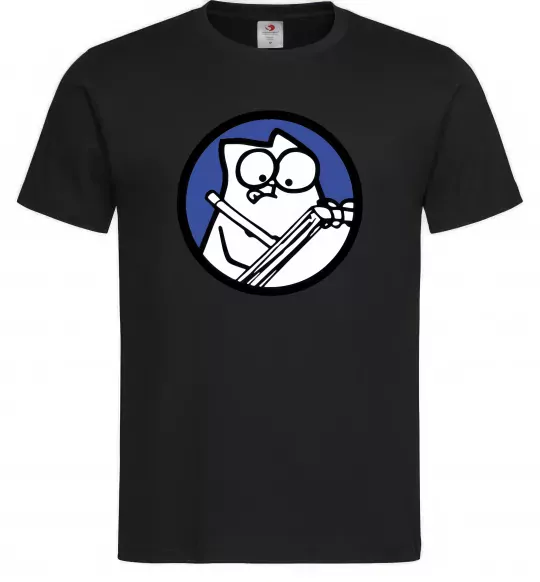 Мужская футболка Paint Черный фото