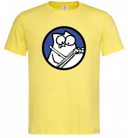 Мужская футболка Paint Лимонный фото