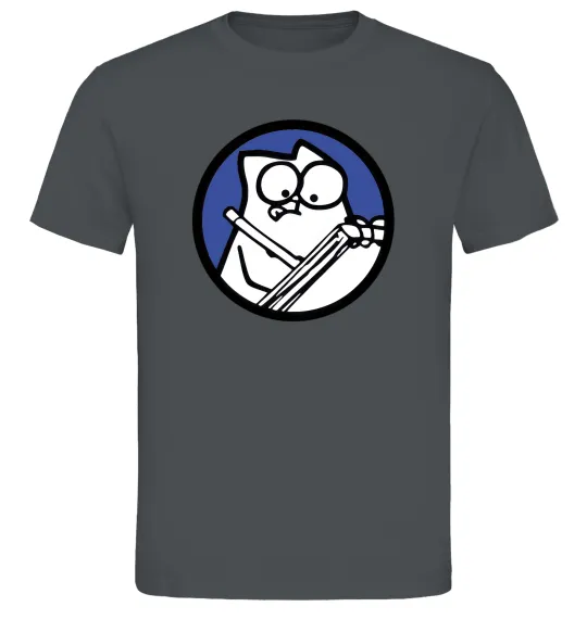 Мужская футболка Paint Графит фото