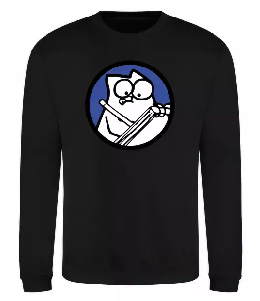 Світшот Paint Чорний фото