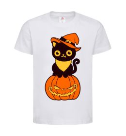 Дитяча футболка halloween cat