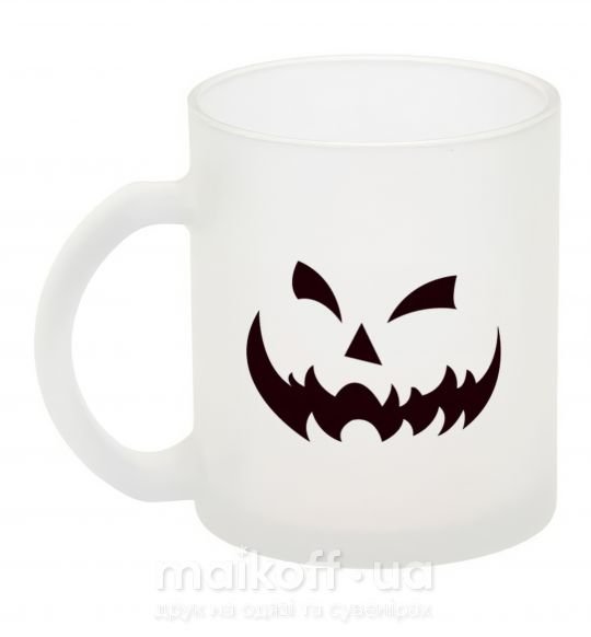 Чашка стеклянная halloween smile Фроузен фото