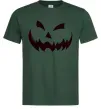 Чоловіча футболка halloween smile Темно-зелений фото