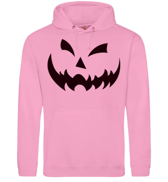 Жіноча толстовка (худі) halloween smile Рожевий фото