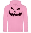 Жіноча толстовка (худі) halloween smile Рожевий фото