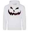 Жіноча толстовка (худі) halloween smile Сірий меланж фото