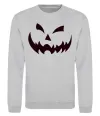 Свитшот halloween smile Серый меланж Свитшот halloween smile Серый меланж фото