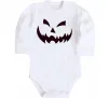 Детский боди halloween smile Белый фото