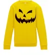Детский Свитшот halloween smile Солнечно желтый фото