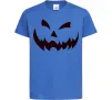 Дитяча футболка halloween smile Яскраво-синій Дитяча футболка halloween smile Яскраво-синій фото