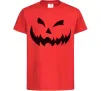 Дитяча футболка halloween smile Червоний Дитяча футболка halloween smile Червоний фото