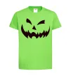 Дитяча футболка halloween smile Лаймовий фото