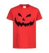 Дитяча футболка halloween smile Червоний фото