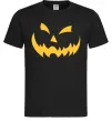 Чоловіча футболка halloween smile Чорний фото