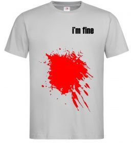 Чоловіча футболка i'm fine Чоловіча футболка i'm fine