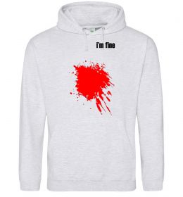 Жіноча толстовка (худі) i'm fine