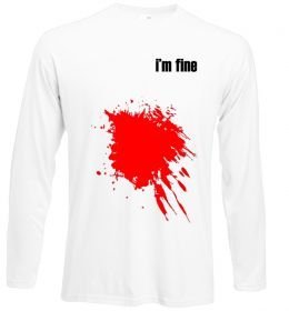 Лонгслив i'm fine