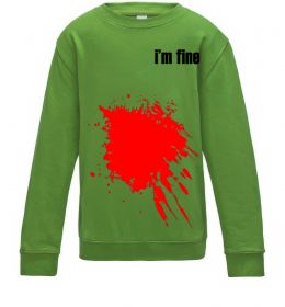 Детский Свитшот i'm fine Детский Свитшот i'm fine