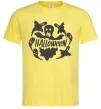 Чоловіча футболка Halloween ghosts Лимонний фото