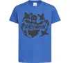 Детская футболка Halloween ghosts Ярко-синий Детская футболка Halloween ghosts Ярко-синий фото