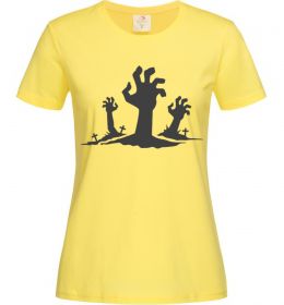 Женская футболка Horrible hands