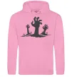 Жіноча толстовка (худі) Horrible hands Рожевий фото