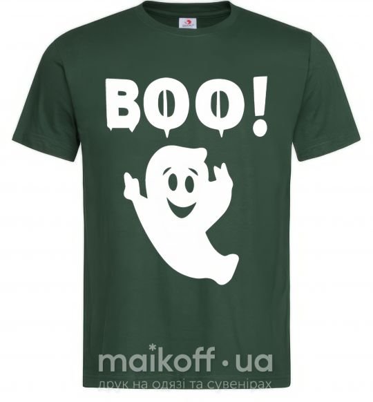 Чоловіча футболка boo Темно-зелений фото