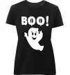 Жіноча преміум футболка boo Чорний фото