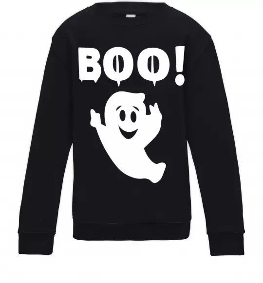 Дитячий світшот boo Чорний фото