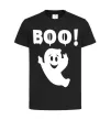Детская футболка boo Черный фото