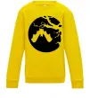 Детский Свитшот Кажан Солнечно желтый фото