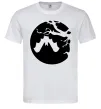 Чоловіча футболка Кажан Білий фото