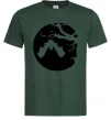 Чоловіча футболка Кажан Темно-зелений фото