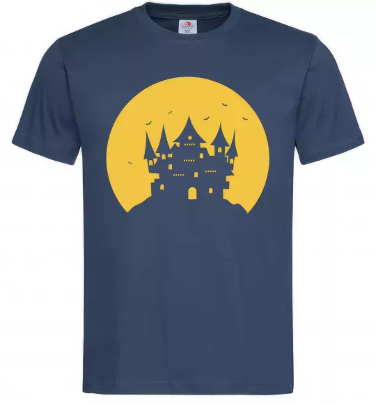 Мужская футболка Луна Темно-синий фото