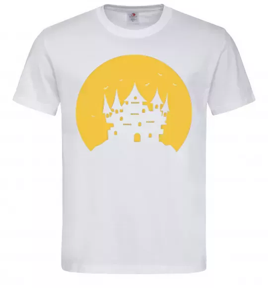 Мужская футболка Луна Белый фото