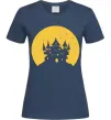 Жіноча футболка Луна Темно-синій Жіноча футболка Луна Темно-синій фото