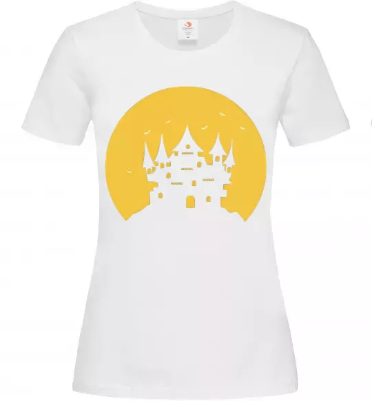 Жіноча футболка Луна Білий фото