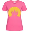 Жіноча футболка Луна Яскраво-рожевий Жіноча футболка Луна Яскраво-рожевий фото