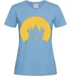 Жіноча футболка Луна Блакитний Жіноча футболка Луна Блакитний фото