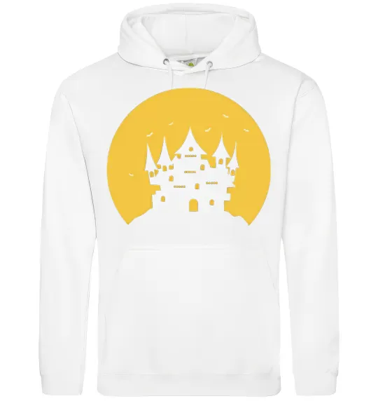 Жіноча толстовка (худі) Луна Білий фото